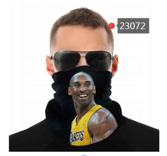 NBA 2021 Los Angeles Lakers #24 kobe bryant 23072 Dust mask with filter->->Sports Accessory